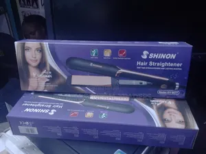 Flat Iron! Shinon Curl Electric Hair Straightener