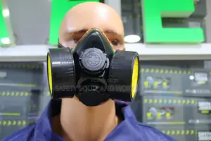 Double Nozzle Respirator With A Gel-like Nose