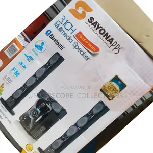 Sayona SHT-1204BT 3.1ch Subwoofer System Tallboy Speakers .