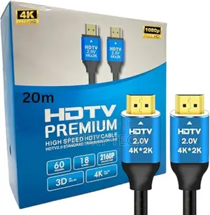 HDMI High Speed HDTV 20m Premium Cable