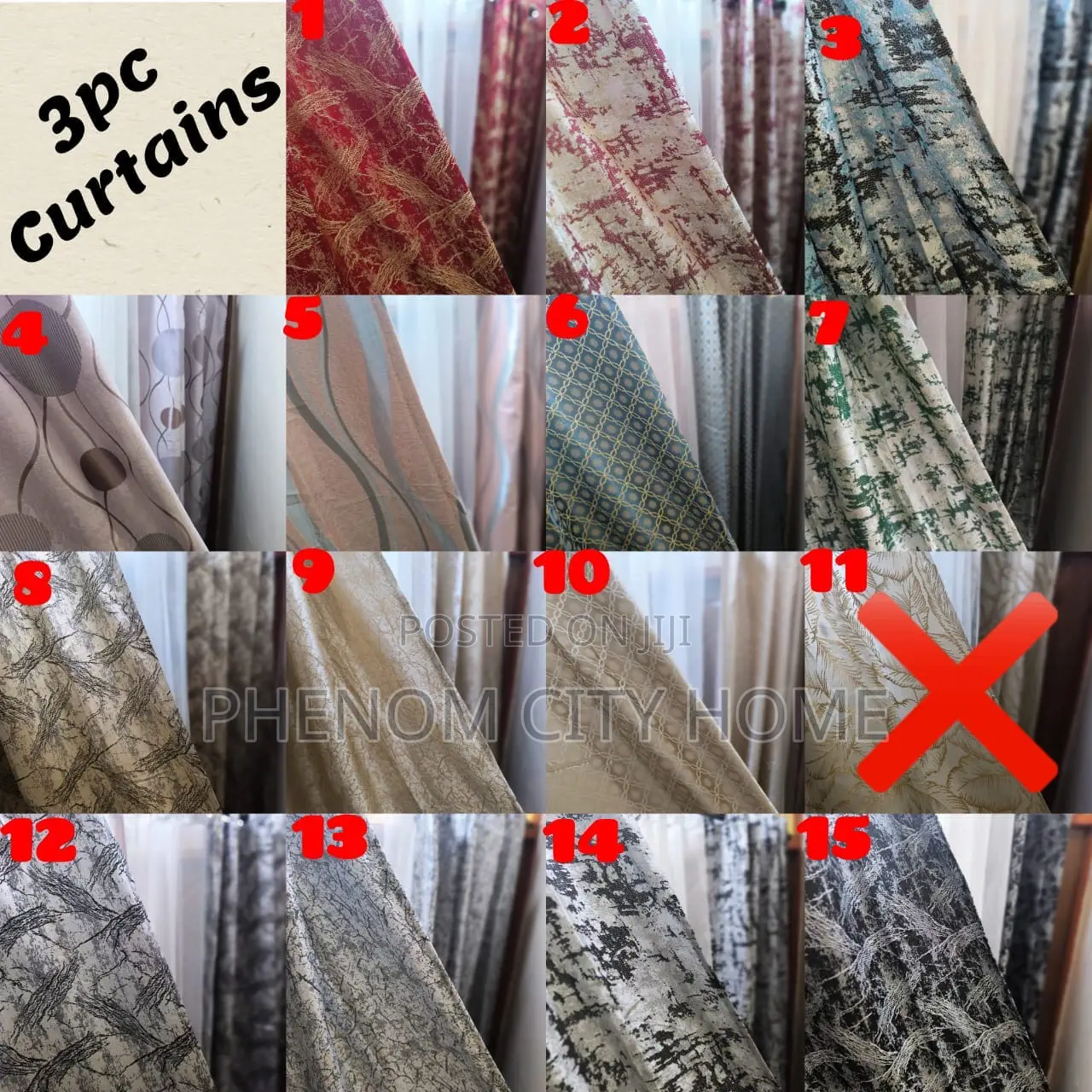 Ready Made Curtains for Normal Window