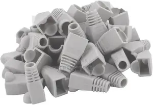Soft Plastic Ethernet RJ45 Cable Connector Boots Cover Strai