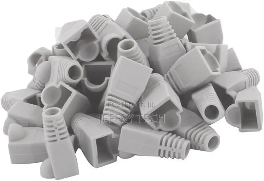 Soft Plastic Ethernet RJ45 Cable Connector Boots Cover Strai