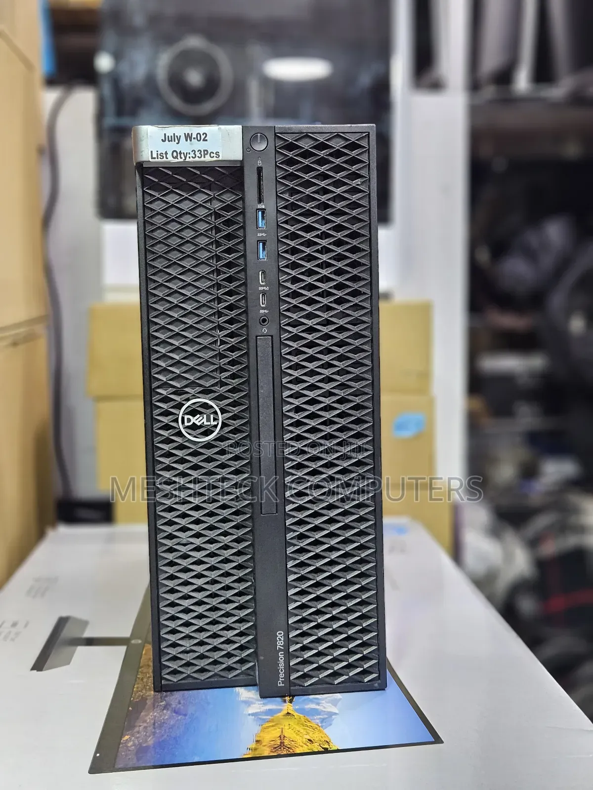 Desktop Computer Dell Precision 7820 32GB Intel Xeon HDD+SSD 2T
