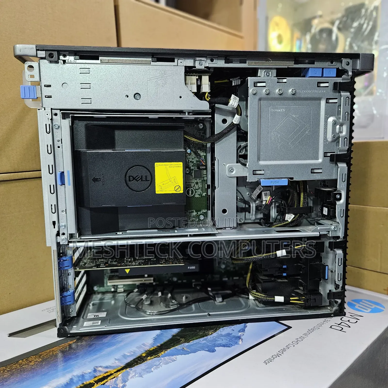 Desktop Computer Dell Precision 7820 32GB Intel Xeon HDD+SSD 2T
