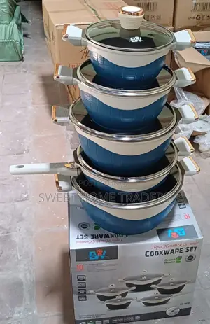 10pcs Ceramic Cookware