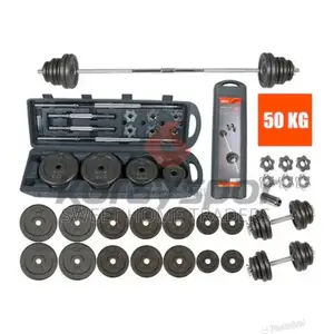 *50kg/York Dumbells and Dumbbell Set With Case