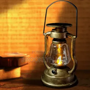 2 in 1 Solar , Rechargeable Emergency and Camping Lamp