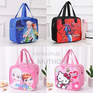 Kids Cartoon Themed Thermo Insulated Lunch Bags*