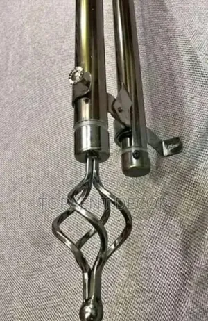 Adjustable Curtain Rod, Brackets , Flower and Cups