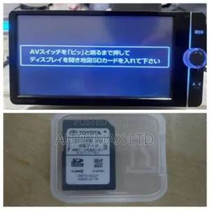 SD Card for NSZT-W62G. Toyota Ex-Japan Radio,