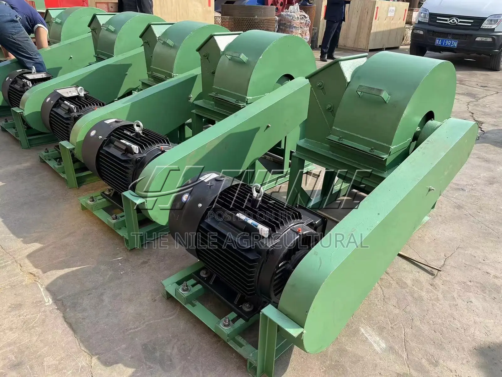 Wood Branch Hammer Mill Crusher