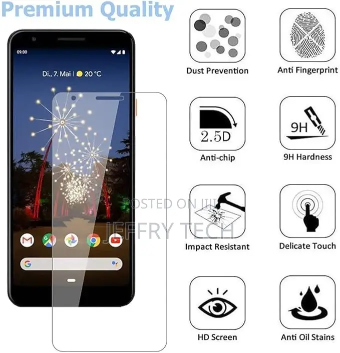 Google Pixel 3AXL Ultra Thin Glass Screen Protector