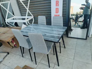 Gray Dining Table