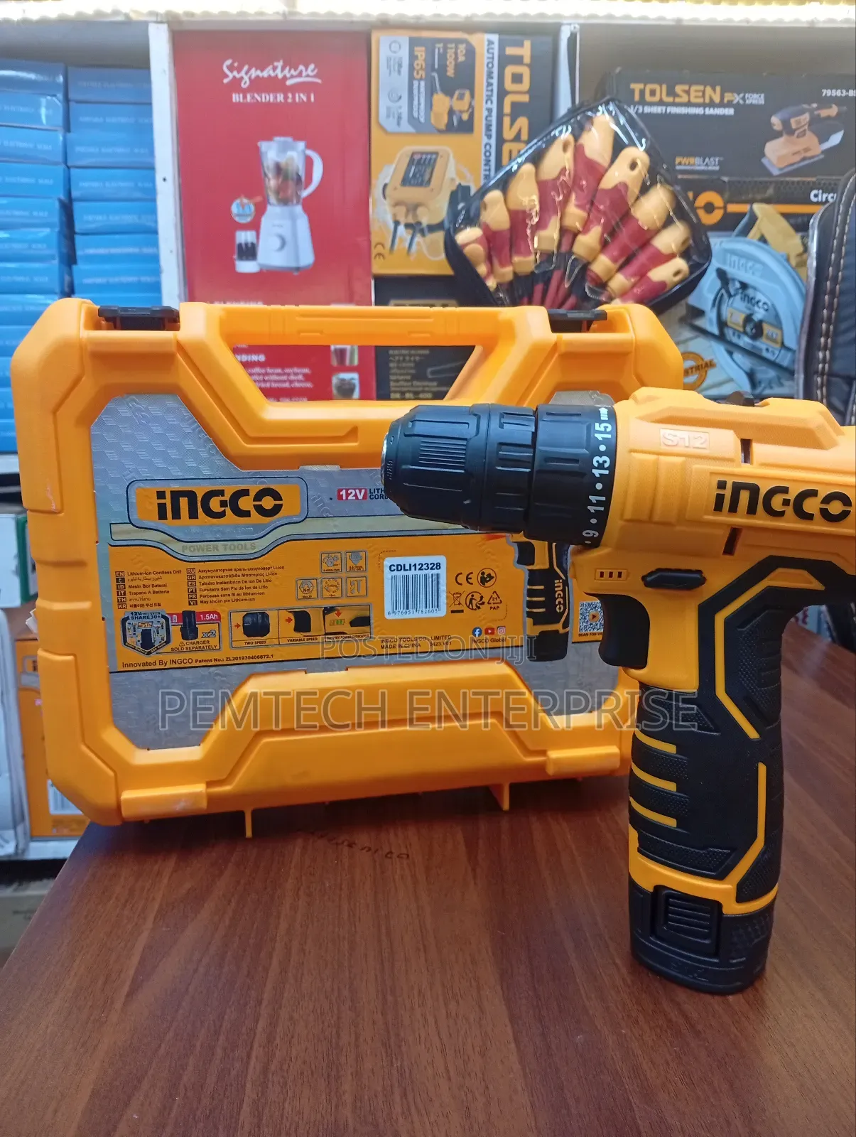 12v Lithium Cordless Drill