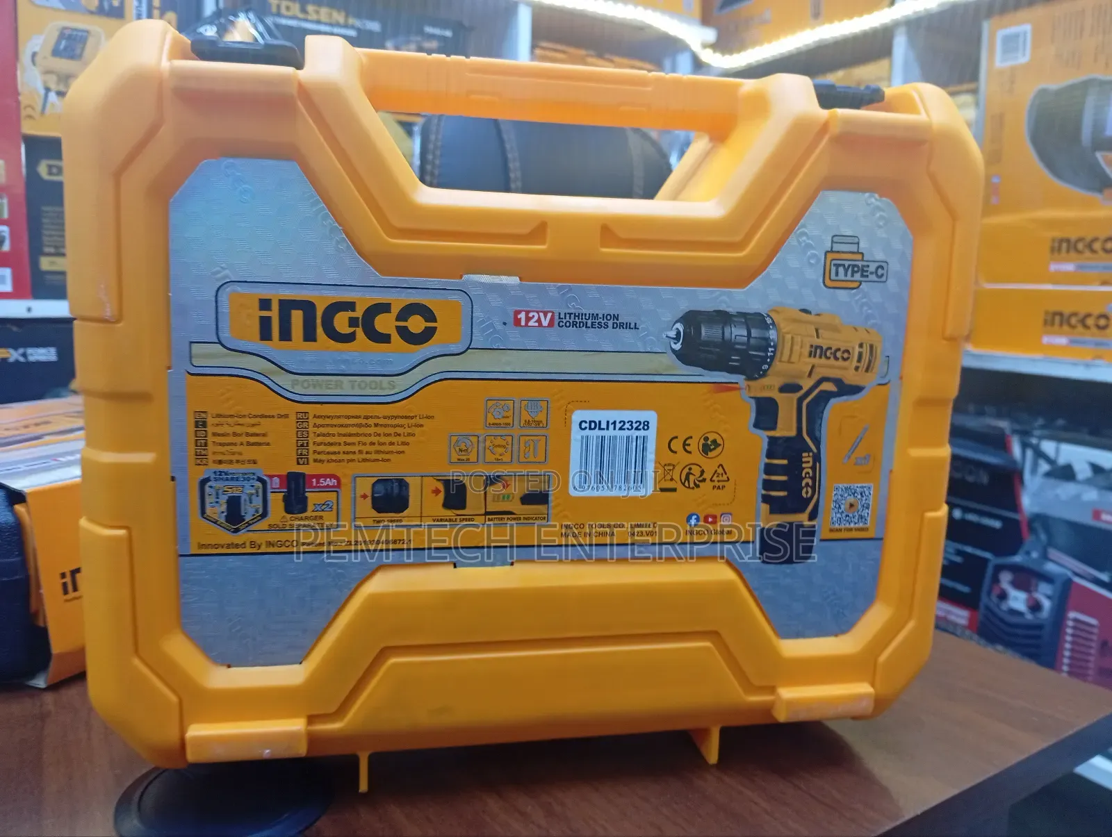 12v Lithium Cordless Drill