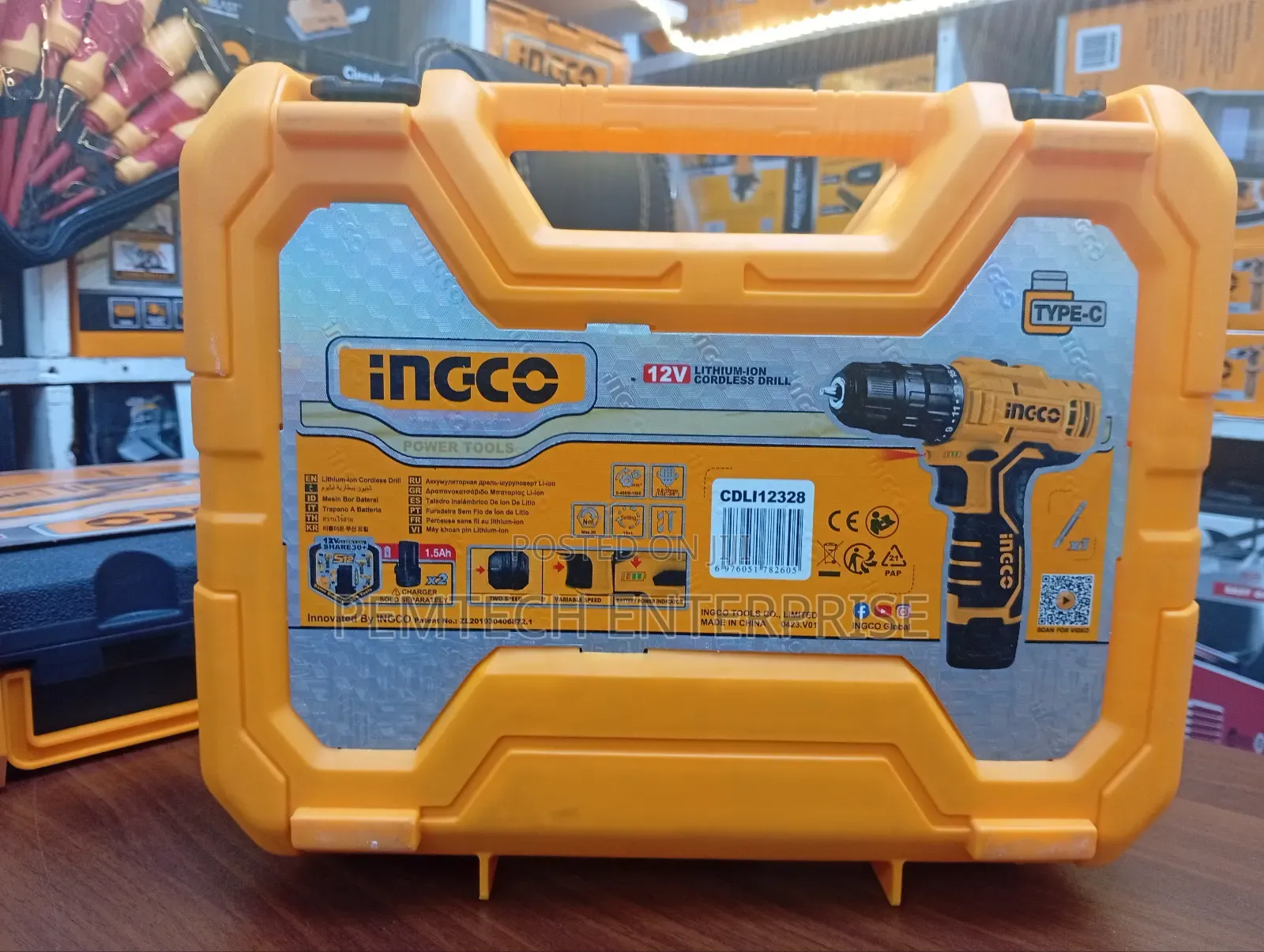 12v Lithium Cordless Drill