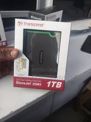 1tb Transcend New Hard Drive