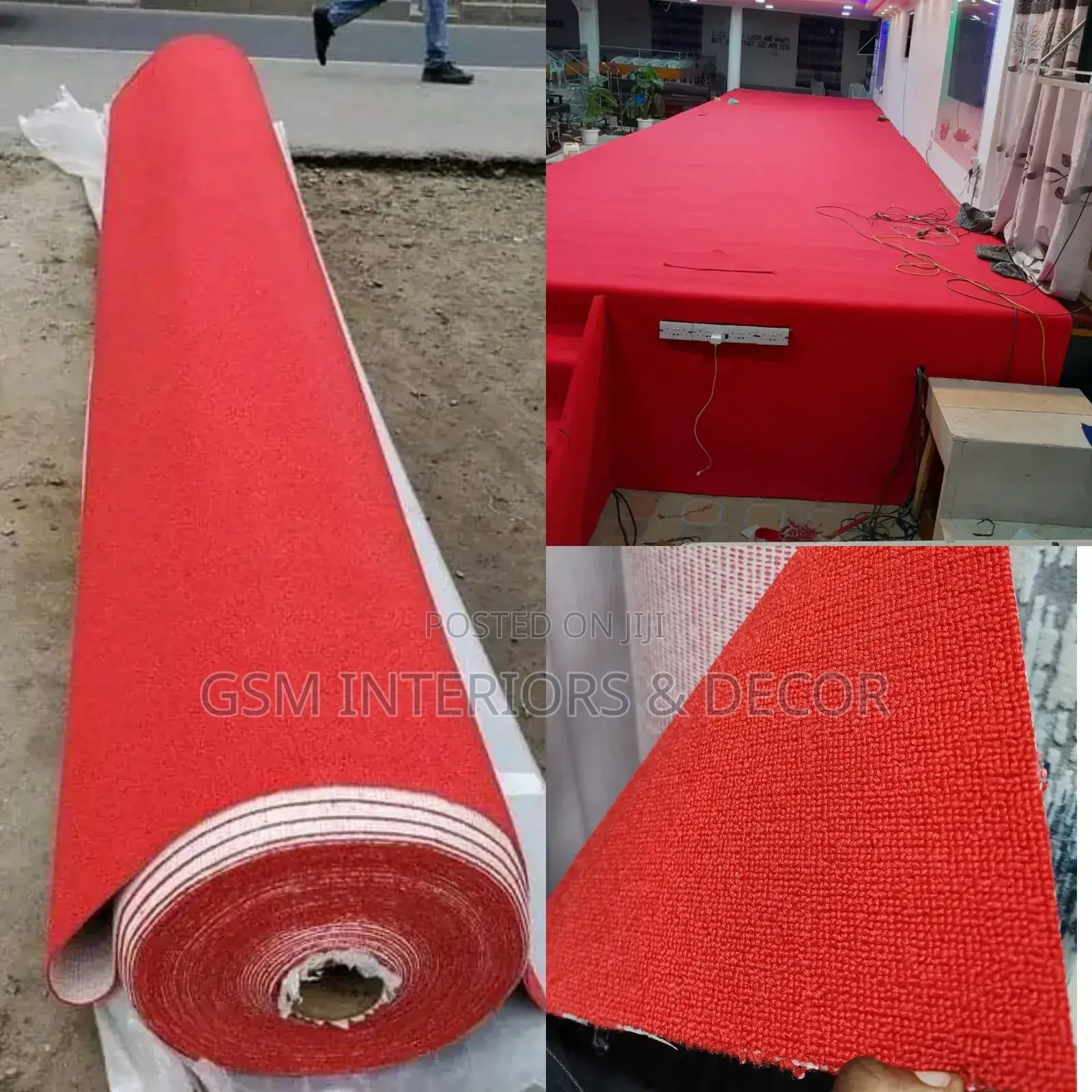 Red Carpets Red Carpets Rolls 4mm