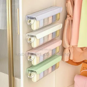 Wall-Mounted Underwear Socks Storage Box Home Use .