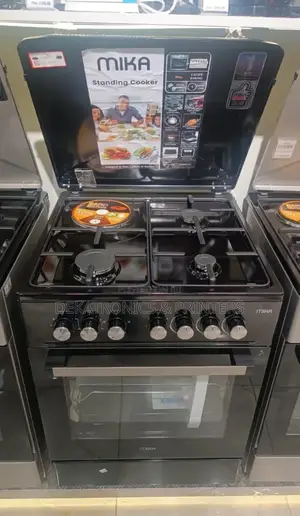 Mika 3+1 Cooker With Electric Oven (58*58) 3 Gas 1 Electric