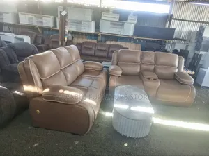 5 Seater Semi Recliner Sofa