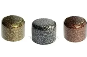 Antic, Grey and Brown Powder Coated End Cups