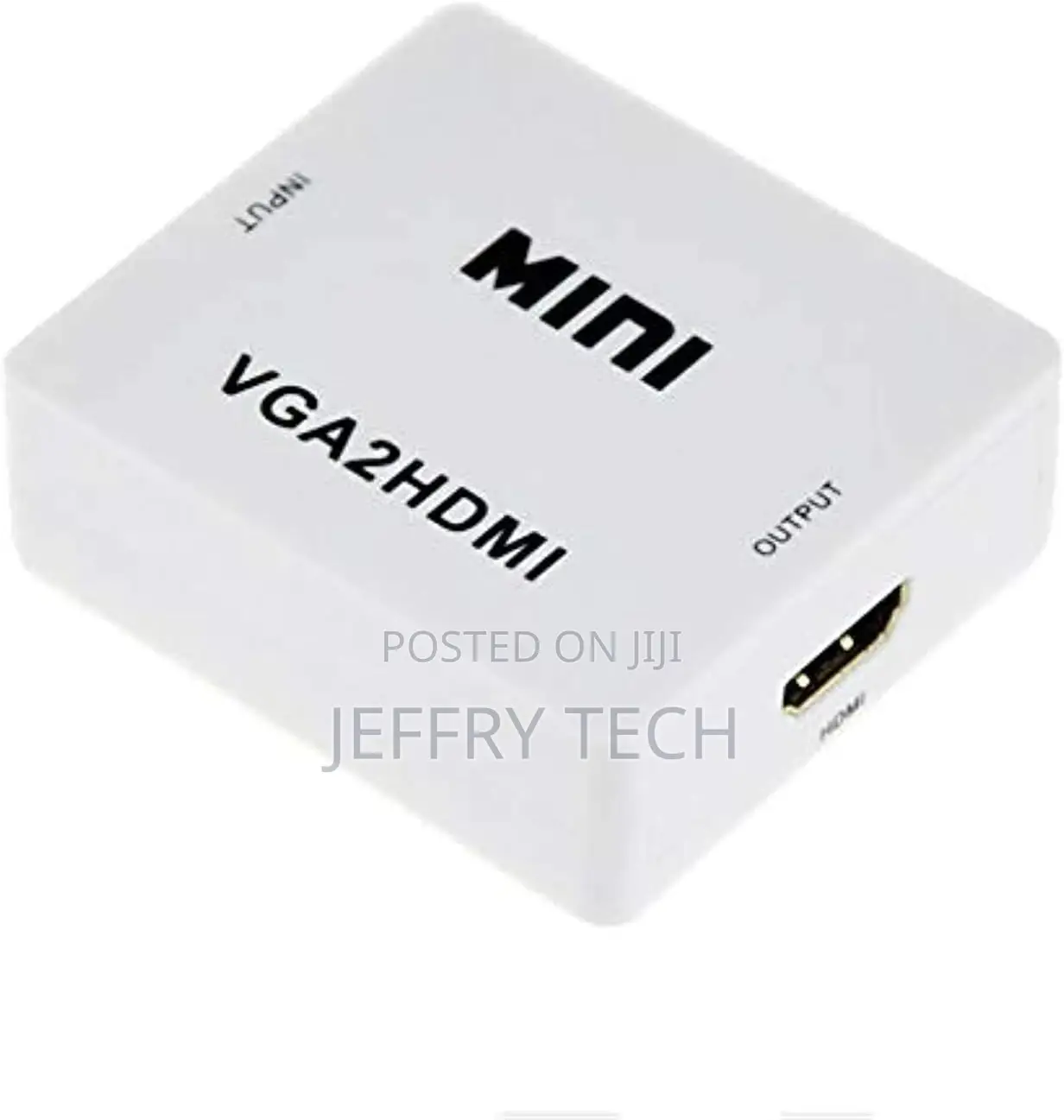 2B VGA and Audio Source Adapter to HDMI Input - White, CV-21