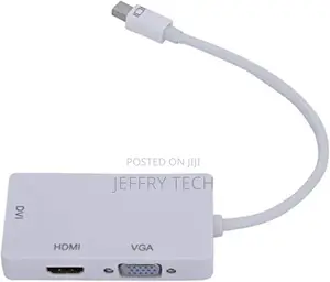 1080P Mini Display Port DP to HDMI DVI VGA Adapter 3 in 1