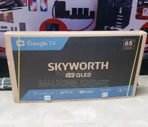 Skyworth 65” Qled Uhd Smart Tv Frameless Brand New