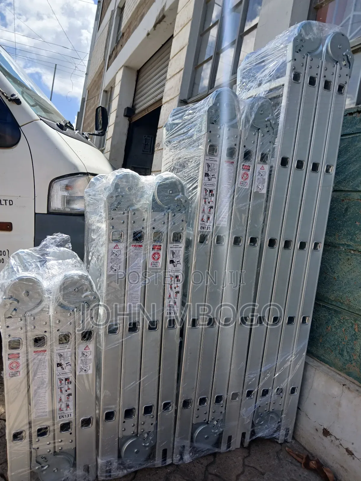 High Quality Aluminium Multifolding Ladder