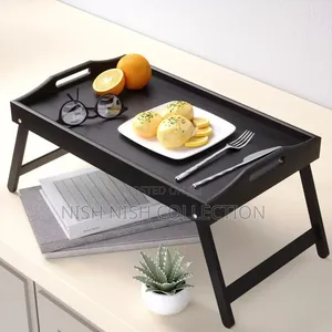 High Quality Black Foldable Breakfast in Bed Tray