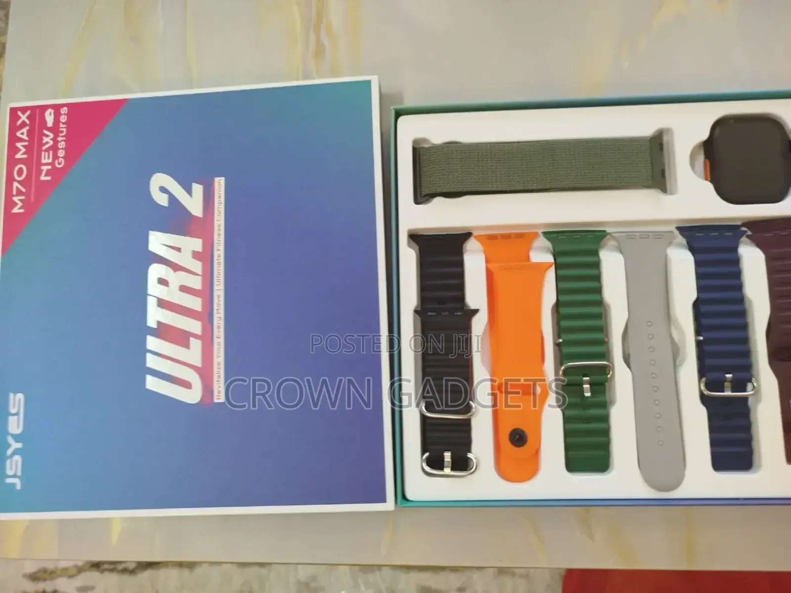M70 Max Ultra 2 Smartwatch With 7 Strals
