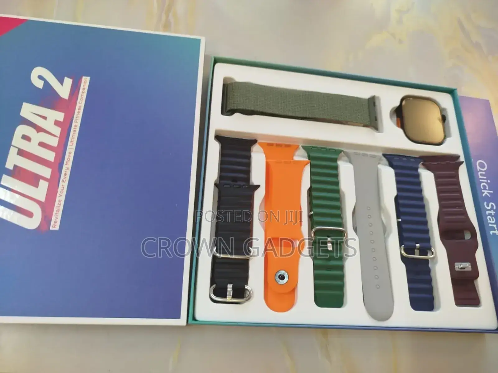 M70 Max Ultra Max 2 Smart Wristwatch With 7 Straps