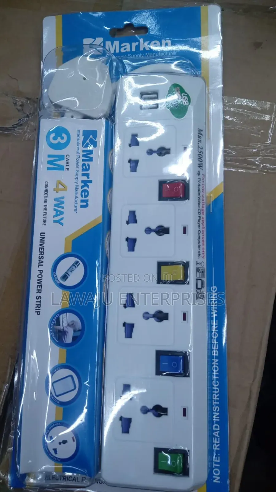 3M 4 Way Extension