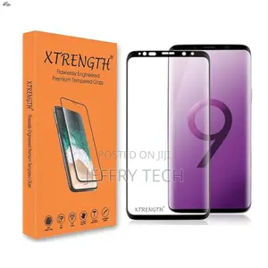 Full-Glue Tempered Glass Screen Guard for Galaxy S8 Plus