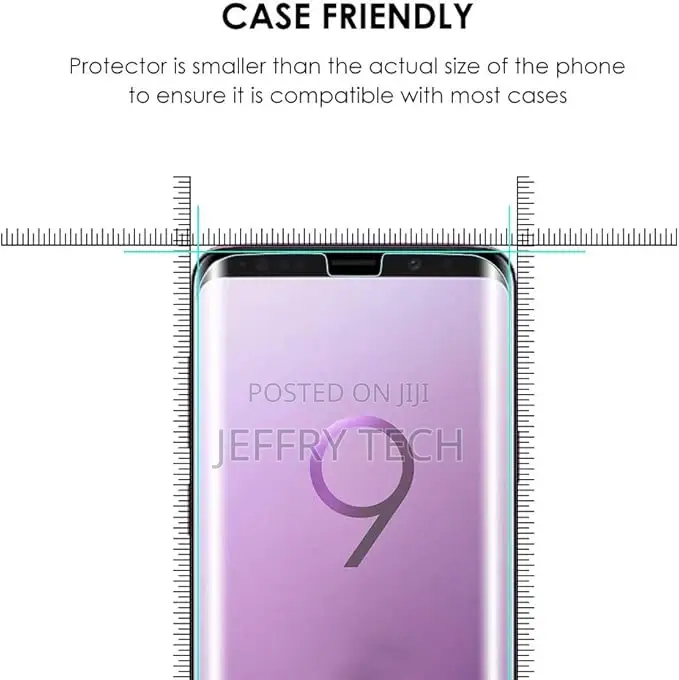 Full Glue Galaxy S9 Screen Protector Tempered Glass