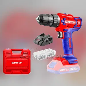 Emtop Ecdl620012 Lithium Ion Cordless Drill