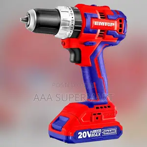 Emtop Ecidl20812 Lithium Ion Brushless Impact Drill