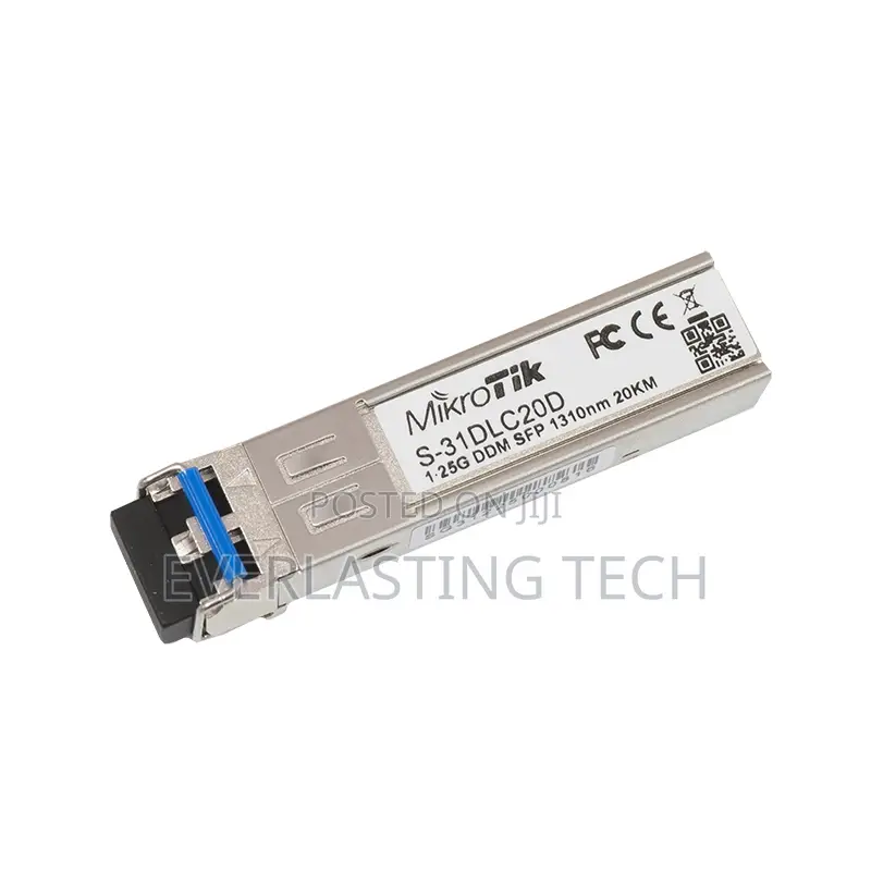 Mikrotik S-31dlc20d SFP (1.25G) Module 20KM Single Mode