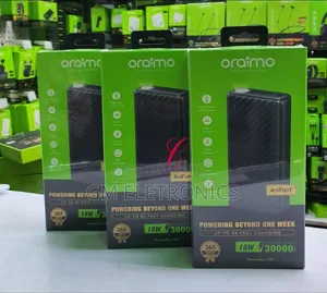 New Oraimo Powerbox 300 Lit OPB-1301 30,000mah Power Bank.