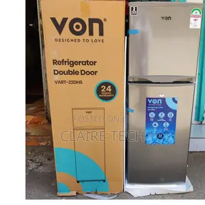 Von 136L Double Door Fridge
°136L Direct Cool Refrigerator