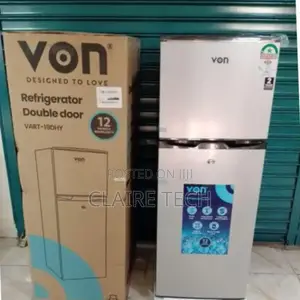 Von 136 Litres Double Door Fridge With 1 Yr Warranty