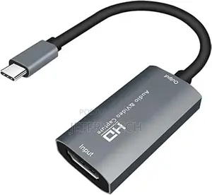 Video HDMI to USB Type_c 1080P via DSLR, Camera