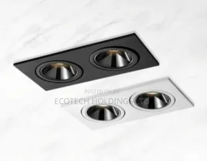 Anti Glare Recessed Adjustable Double Ceiling Frame Gy9td