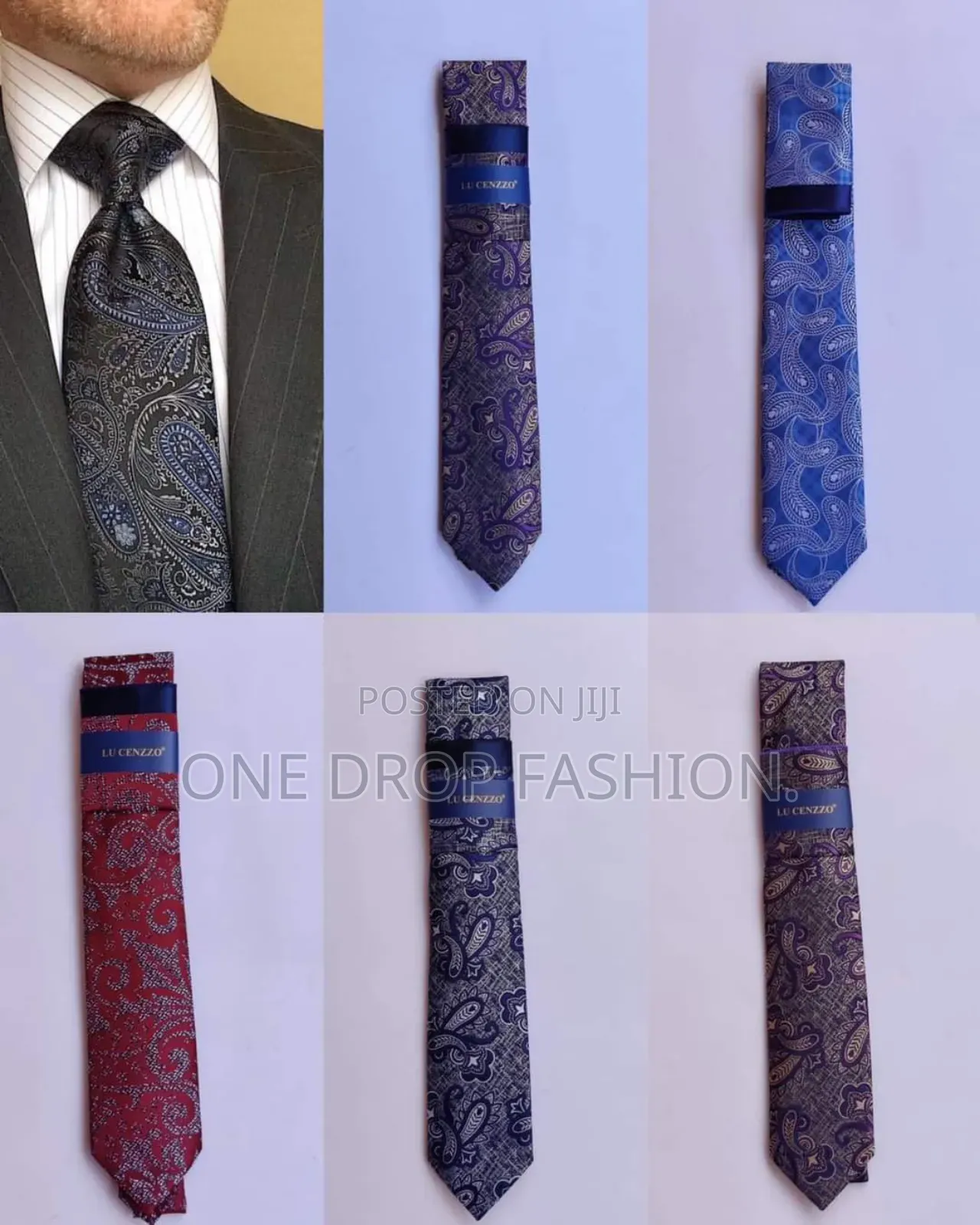Floral/Dotted/Stripped Neck Ties