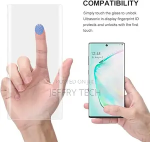 Galaxy Note 10+ Screen Protector Full Glue Tempered Glass