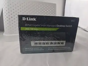 D-Link (DGS-1100-08) 8-Ports Ethernet Switch.