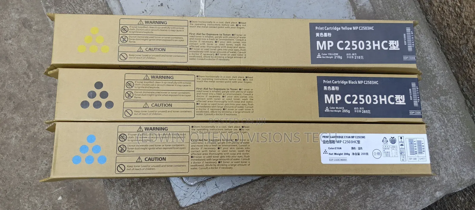 Color Toner for Ricoh Mpc2503/2003