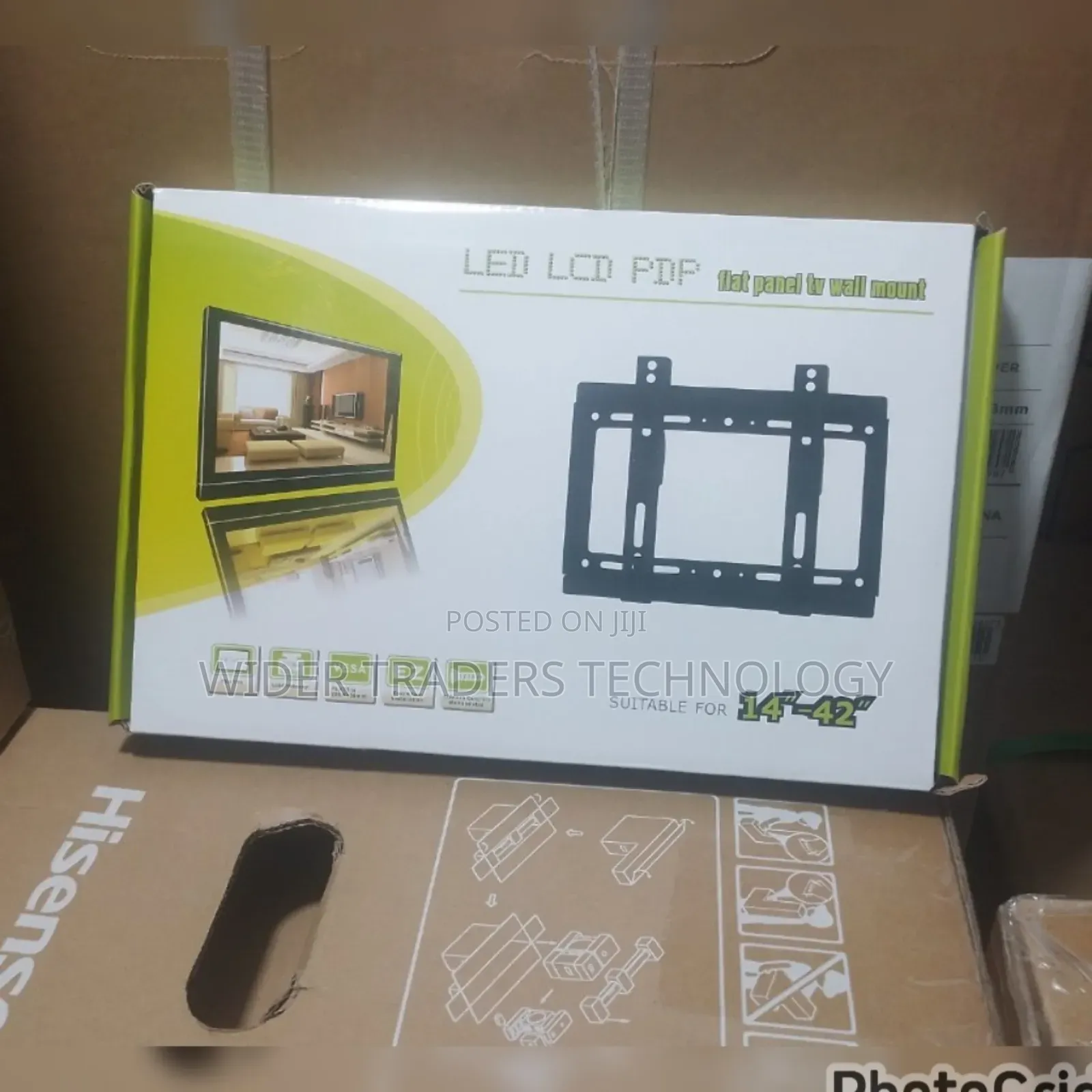 LED LCD PDP Flat Panel Tv Wall Mount Suitable for 14" to 42"